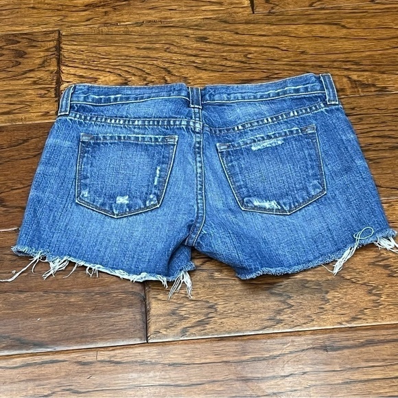 J brand distressed libra wash denim shorts - Picture 2 of 7